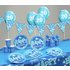 Blue Sparkle 20th Birthday Party Pack