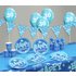 Blue Sparkle 30th Birthday Party Pack