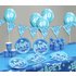 Blue Sparkle 40th Birthday Party Pack