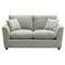 Argos Home Carter 2 Seater Fabric Sofa - Light Grey
