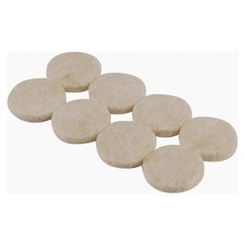Argos Home Felt Gard 25mm Round Pads - 16 Pack