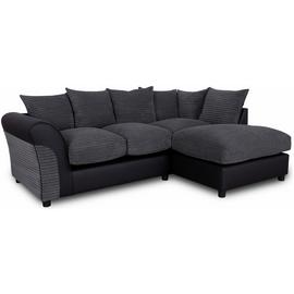 Argos Home Harry Small Right Hand Corner Chaise Sofa - Grey