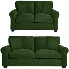 Argos Home Taylor Fabric 2 Seater & 3 Seater Sofa - Green