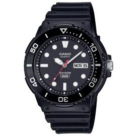 Casio Black Strap Analogue Watch