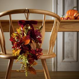 Argos Home Faux Floral Autumn and Halloween Swag