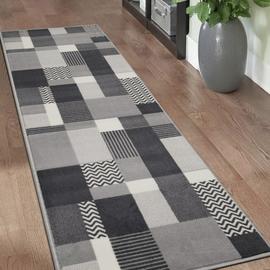 Homemaker Maestro Blocks Grey Cut Pile Rug