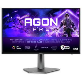 AOC AGON Pro AG326UD 31.5 Inch 165Hz UHD Gaming Monitor