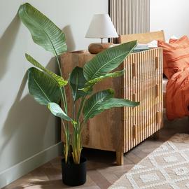 Habitat Artificial Green Travellers Palm Plant - 129cm