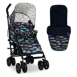Cosatto Supa 3 Beep Beep Pushchair with Footmuff