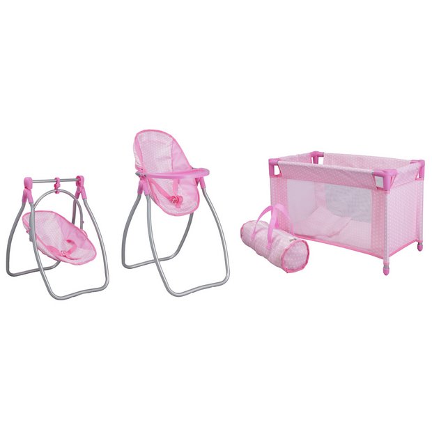 argos dolls bed