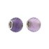 Moon & Back Silver Faceted Purple Glass BeadsSet of 2