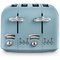 De'Longhi CTO4 Argento Flora 4 Slice Toaster - Blue