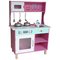 Kiddi Style Kid's Large Modern Wooden Kitchen - Pink