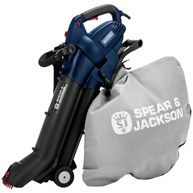 Buy Black + Decker Corded Leaf Blower and Garden Vac - 2600W, Leaf blowers  and garden vacuums