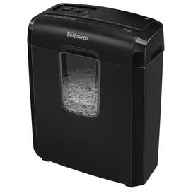Fellowes 6C 6 Sheet 11 Litre Cross Cut Shredder