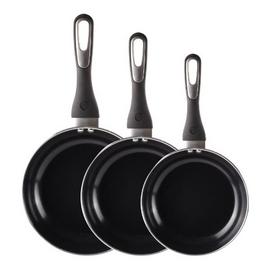 MasterChef 3 Piece Non?Stick Aluminium Frying Pan Set