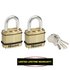 Master Lock Excell 45mm Laminated PadlockPack of 2.