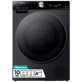 Hisense DH7S107BB 10KG Heat Pump Tumble Dryer - Black