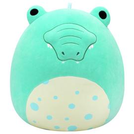 Squishmallows 16 inch Tortuga Teal Alligator Plush