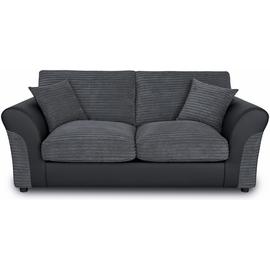 Argos Home Harry Fabric 2 Seater Sofa Bed - Charcoal