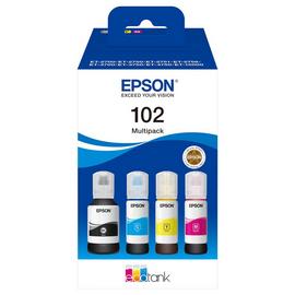 Epson 102 EcoTank 4 Ink Cartridges - Black & Colour