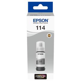 Epson 114 EcoTank Ink Bottle Refill - Grey