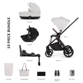 Venicci Claro 3in1 Plus Travel System - Vanilla