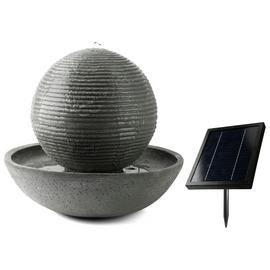 Streetwize Solar-Powered Garden Water Feature - Sphere