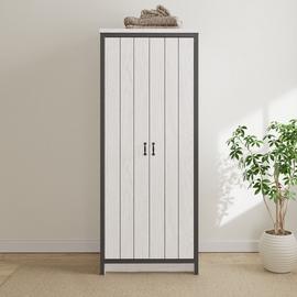 GFW Boston 2 Door Wardrobe - White