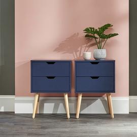 GFW Nyborg Set of 2 Bedside Tables