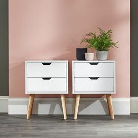 GFW Nyborg Set of 2 Bedside Tables