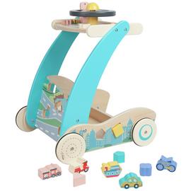 Chad Valley Wooden Car Activity Walker