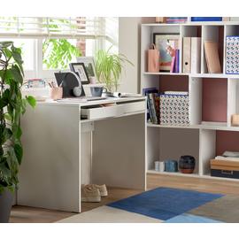 Argos Home Pepper 2 Drawer Desk - White