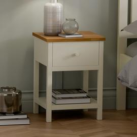 Julian Bowen Coxmoor 1 Drawer Bedside Table