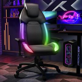 X Rocker Sparta RGB  Gaming Chair - Black