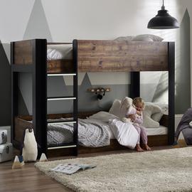 Julian Bowen Solomon Single Bunk Bed - Black