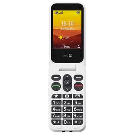 SIM Free Doro Leva L30 Mobile Phone - Graphite and White