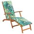 Argos Home Steamer Chair with Palm Cushion