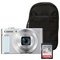 Canon PowerShot SX620 HS 20MP 25x Zoom Camera Bundle - White
