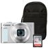 Canon PowerShot SX620 HS 20MP 25x Zoom Camera Bundle - White
