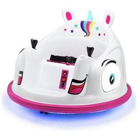 Xootz Unicorn Bumper Car Ride-On