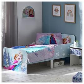 Disney Frozen Toddler Bed - Blue