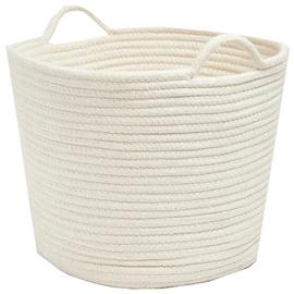Great Little Trading Company Woven Rope Storage Basket-Ivory