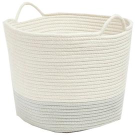 Great Little Trading Company Rope Storage Basket-Ivory/Sage