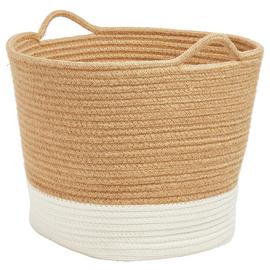Great Little Trading Company Rope Storage Basket - Natural
