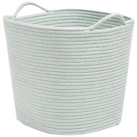 Great Little Trading Company Rope Storage Basket-Sage Green