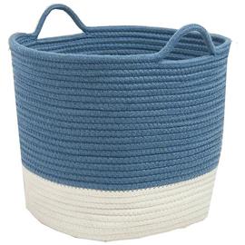 Great Little Trading Company Rope Storage Basket Galaxy Blue
