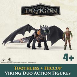 How To Train Your Dragon Toothless & Hiccup Figure Set