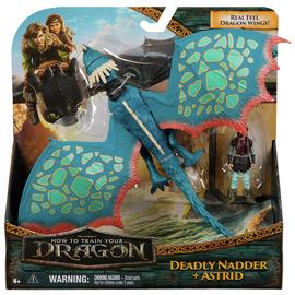 How To Train Your Dragon Deadly Nadder & Astrid Set