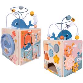 Chad Wooden Under the Sea Activity Cube